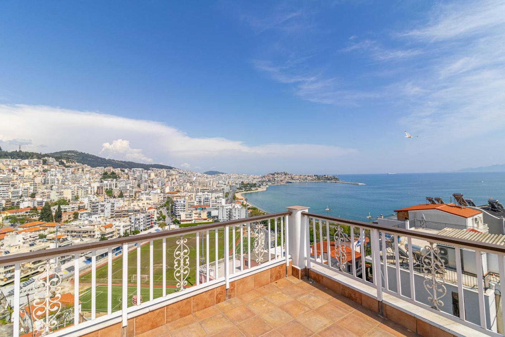 Apartament Finas Penthouse,Private Terrace,Great View,Mins From Sea Kawala Zewnętrze zdjęcie